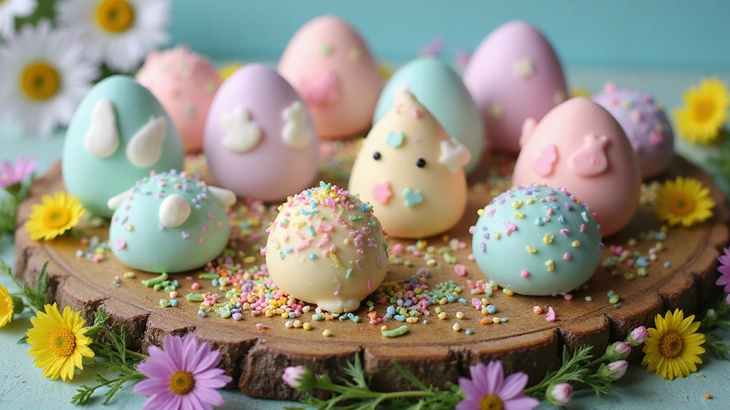 No-Bake Easter Cake Pops: Quick, Easy, and Delightfully Tasty